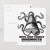Carte Postale Devil Reef Shark Teeth Trader Innsmouth (Devant / Derrière)