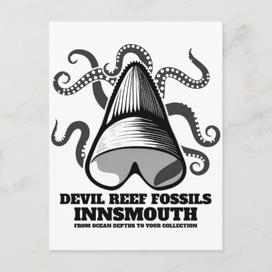 Carte Postale Devil Reef Shark Teeth Trader Innsmouth (Devant)