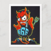 Carte Postale Devil rock (Devant)