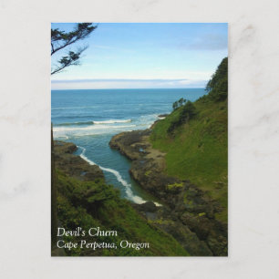 Carte Postale Devil's Churn, cape Perpetua, OR