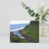 Carte Postale Devil's Churn, cape Perpetua, OR (Debout devant)