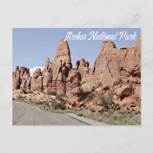 Carte Postale Devil's Garden Arches National Park, Utah - USA
