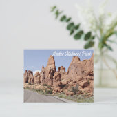 Carte Postale Devil's Garden Arches National Park, Utah - USA (Debout devant)