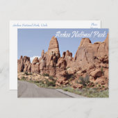 Carte Postale Devil's Garden Arches National Park, Utah - USA (Devant / Derrière)