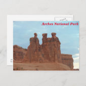 Carte Postale Devil's Garden - Parc national des Arches (Devant / Derrière)