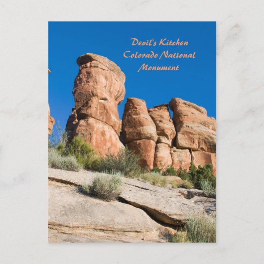 Carte Postale Devil's Kitchen, Colorado National Mnt. (Devant)