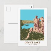 Carte Postale Devil's Lake State Park Porte du Wisconsin Devils (Devant / Derrière)