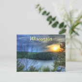 Carte Postale Devil's Lake State Park Wisconsin (Debout devant)