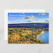 Carte postale Devil's Lake Wisconsin (Devant / Derrière)