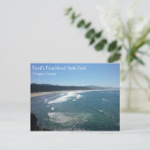 Carte Postale Devil's Punchbowl State Park, Côte de l'Oregon (Debout devant)