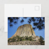 Carte Postale Devil's Tower, Devil's Tower National Monument, WY (Devant / Derrière)