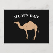 Carte Postale Devinez Quel Jour C'Est Hump Day Camel Desert Anim (Devant)