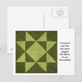 Carte postale Devis bloc surface (Devant / Derrière)