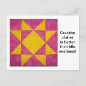 Carte postale Devis bloc surface (Devant)