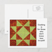 Carte postale Devis bloc surface (Devant / Derrière)