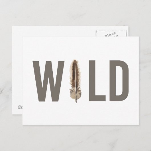 Carte Postale Devis d'alimentation VII (Devant / Derrière)