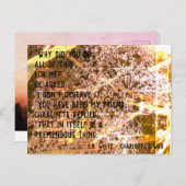 Carte Postale Devis d'amitié personnalisable - Charlotte's Web (Devant / Derrière)