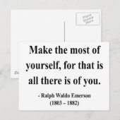 Carte Postale Devis Emerson 6a (Devant / Derrière)