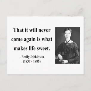 Carte Postale Devis Emily Dickinson 5b
