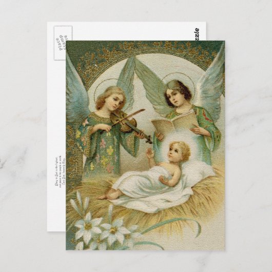 Carte postale (Devis) : Gloria (Devant / Derrière)