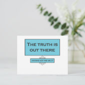 Carte Postale Devis internet amusant (Debout devant)