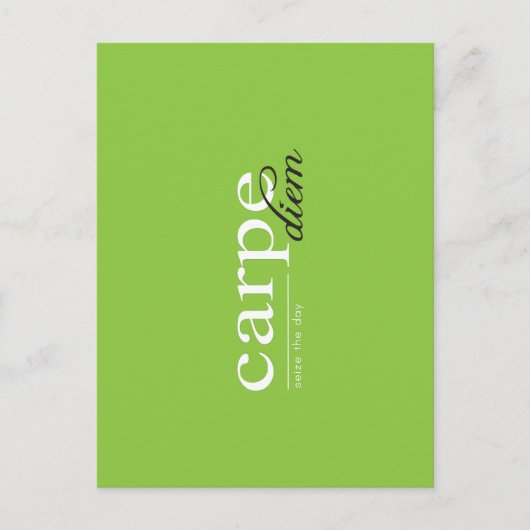 Carte Postale Devis motivationnel (Devant)