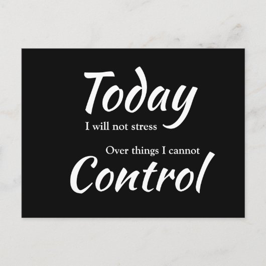 Carte Postale Devis motivationnel (Devant)