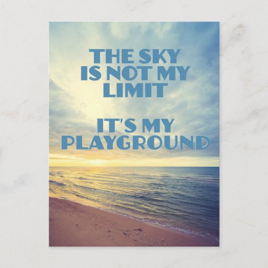Carte Postale Devis Sky (Devant)