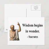 Carte Postale Devis Socrates 1b (Devant / Derrière)