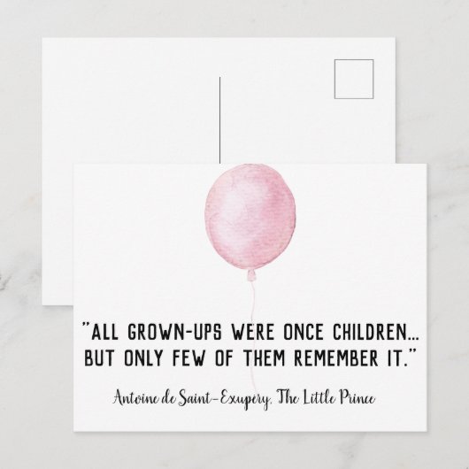 Carte Postale Devis Ups grandi (Devant / Derrière)