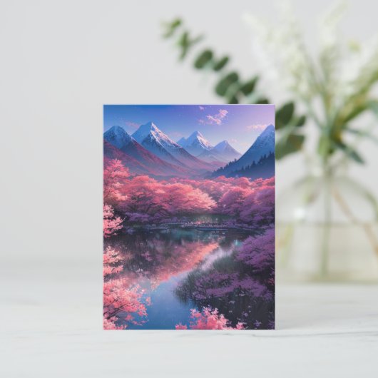 Carte Postale Dévoiler la perle cachée de la nature (Debout devant)