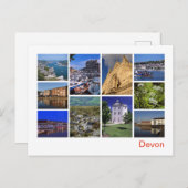 Carte Postale Devon (Devant / Derrière)
