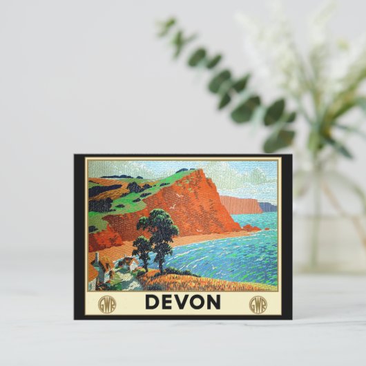 Carte Postale Devon Angleterre (Debout devant)