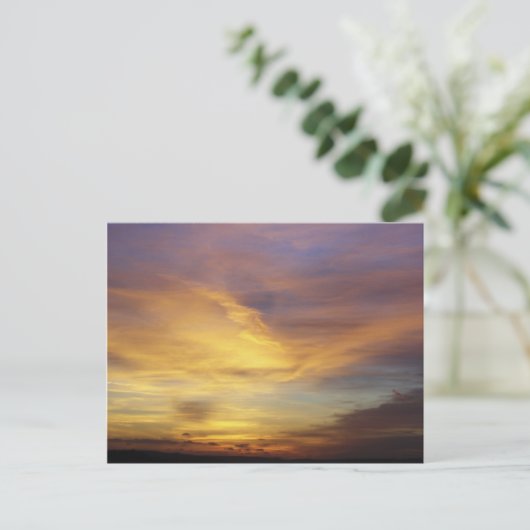 Carte postale Devon Sunset (Debout devant)