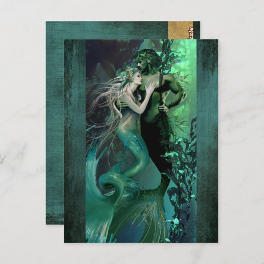 Carte postale Dévotion (Devant / Derrière)