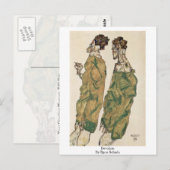 Carte Postale Dévotion D'Egon Schiele (Devant / Derrière)
