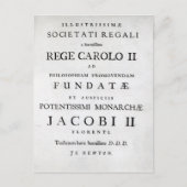 Carte Postale Dévouement à la Société royale (Devant)