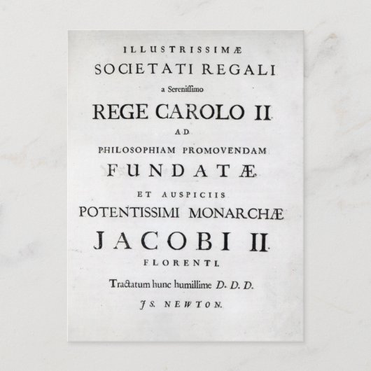 Carte Postale Dévouement à la Société royale (Devant)