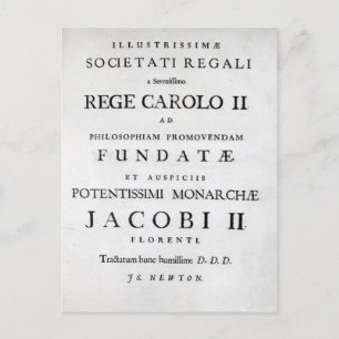 Carte Postale Dévouement à la Société royale