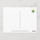 Carte Postale Dew Drops sur Spider Web Galaxy Nature (Dos)