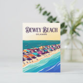 Carte Postale Dewey Beach États-Unis (Debout devant)