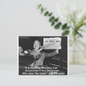 Carte Postale Dewey Beats Truman Funny Cadeaux Boutons Tee - shi (Debout devant)