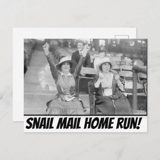 Carte postale d'exécution d'e-mails (Devant / Derrière)