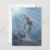Carte postale d'explorateur de sirène (Devant / Derrière)