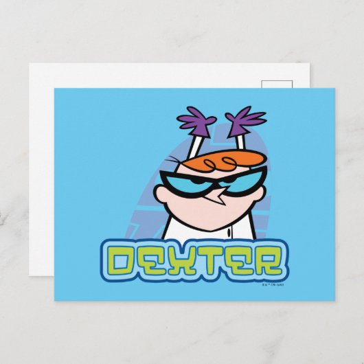 Carte Postale Dexter Character Name Graphic (Devant / Derrière)