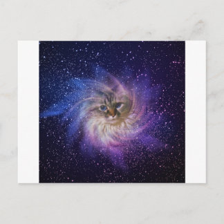 Carte Postale Deziz World Signature Purple Nebula Photo