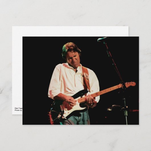 Carte postale DF en concert 2002 (Devant / Derrière)