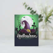 Carte postale d'Halloween (Debout devant)