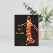 Carte postale d'Halloween effrayante (Debout devant)