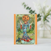 Carte Postale d'Halloween Vintage (Debout devant)